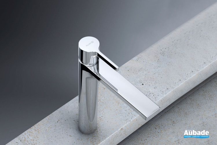 Mitigeur lavabo rehaussé Chromé Tenero de Kludi