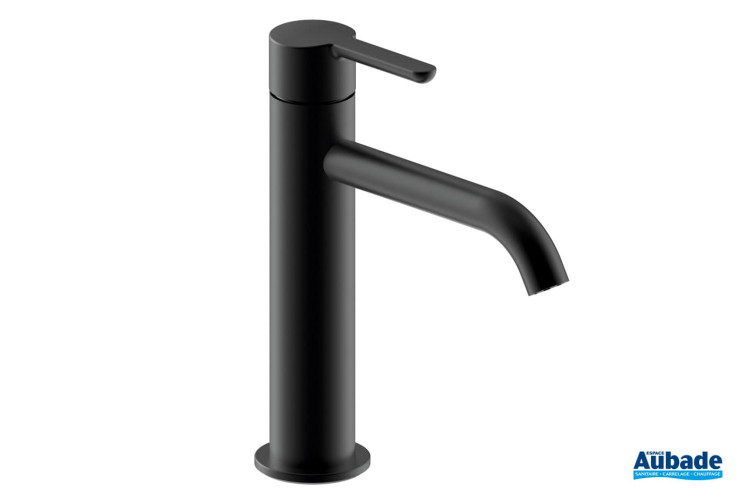 Mitigeur lavabo medium Minimal Epoxy Noir mat de Paini