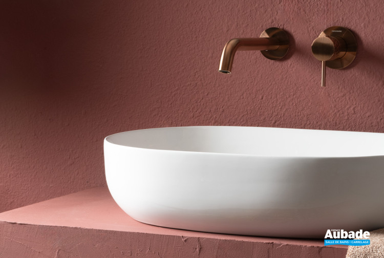 Encastré de lavabo Odisea Cuivre brossé de ramonsoler