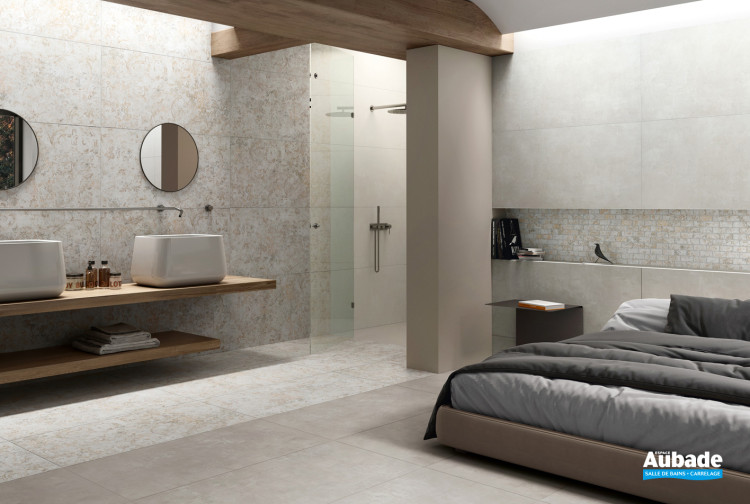 Collection Alba par Sélection Audabe en coloris Luni et décor Frammenti
