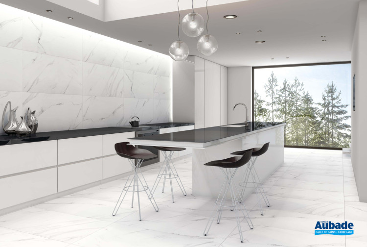 Collection Baranello par Tau ceramica en coloris White