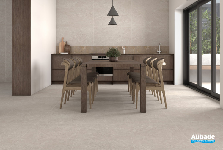 Collection Borga par Tau Ceramica en coloris Ivory