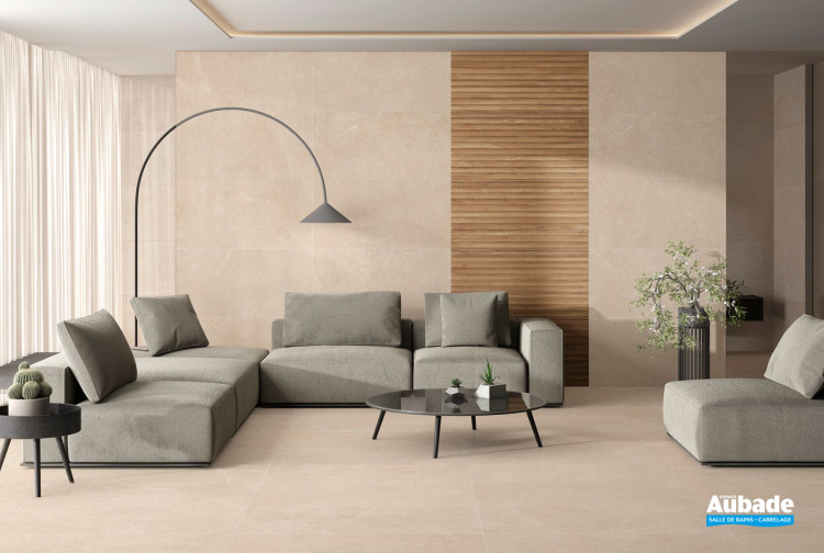 Collection Novastone par Tau Ceramica en coloris Ivory