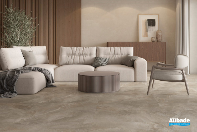 Collection Tempo par Tau Ceramica en coloris Sand
