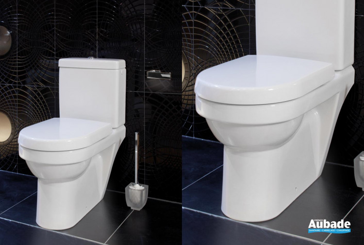 WC Villeroy & Boch avec cuvette à fond creux Targa Architectura