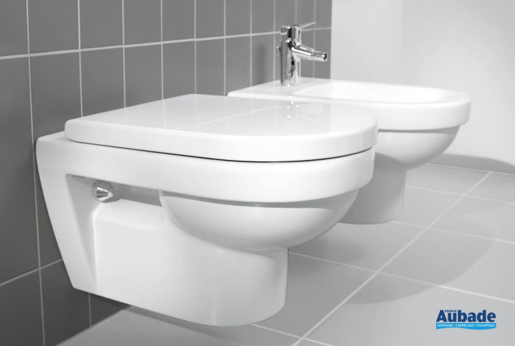 WC Villeroy & Boch wc suspendu avec cuvette à fond creux Targa Architectura