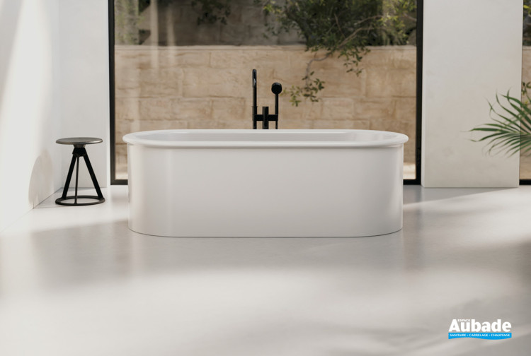 Baignoire en îlot BetteSuno Oval Blanc brillant de Bette