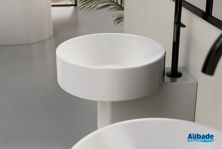 Vasque en îlot BetteSuno Pedestal Blanc brillant de Bette