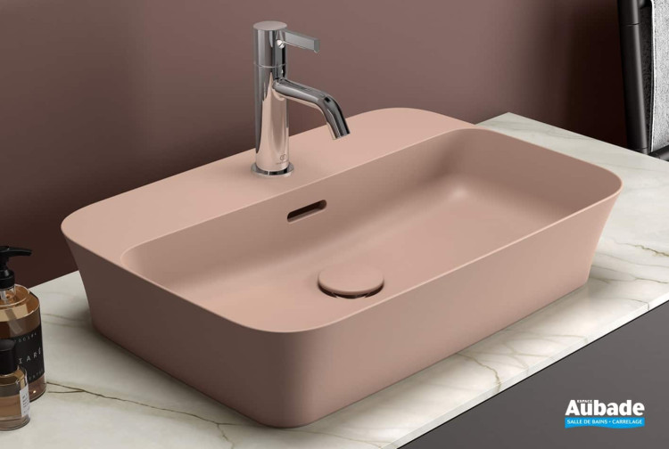 Vasque à poser rectangle avec plage de pose Ipalyss d'Ideal Standard