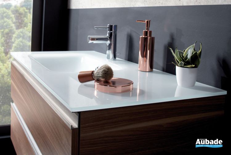 Plan vasque Vox Verre Jacob Delafon | Espace Aubade