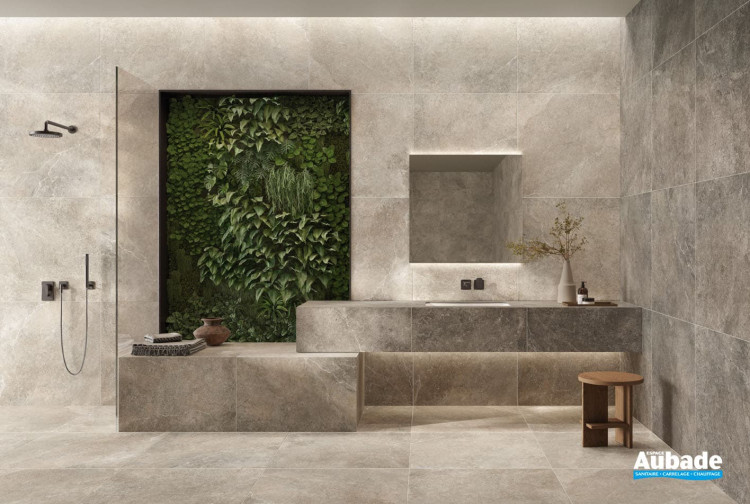 Collection Rustic Blend par Villeroy & Boch en coloris Light Grey et Medium Grey