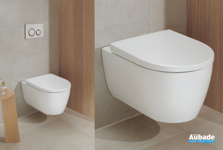 Wc suspendu iCon Rimfree® sans bride de Geberit