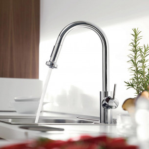 robinets évier de cuisine Hansgrohe Talis S2 Variarc