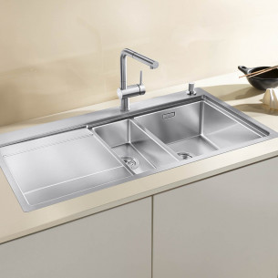 evier Blanco Divon II 6S-IF Inox 1 cuve 1/2