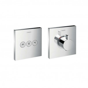 Set de finition pour mitigeur thermostatique ShowerSelect de Hansgrohe