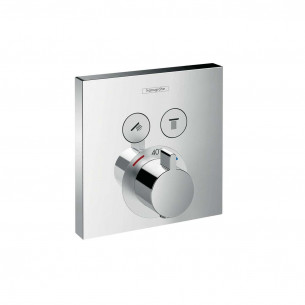 Set de finition pour mitigeur thermostatique ShowerSelect encastré avec 2 fonctions