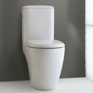 WC suspendu geberit / allia compact Rimfree - remontage abattant