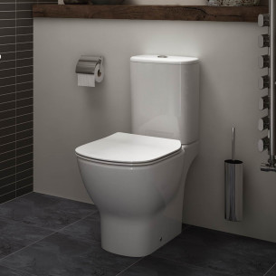 Pack WC sur pied sans bride Tesi AquaBlade® blanc de Ideal Standard