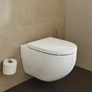Arterameferro Set de toilette complet avec lavabo en c/éramique blanche bord bleu Toscane 3 pi/èces fer forg/é
