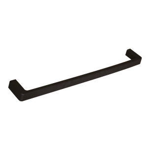 Porte-serviette 60 cm à fixer Derby Style<sup>2</sup> Noir mat de Vigour