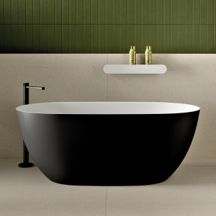 Baignoire Marine coloris Noir / Blanc d'Acquabella 