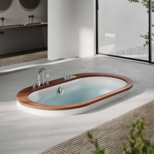 baignoire balneo opalia d'Atelier du Bain