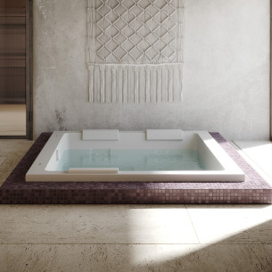 Baignoire balnéo 3 places Sharp Extra par Jacuzzi®