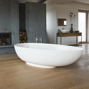 Baignoire îlot ovale contemporaine Teardrop Bath de Clearwater