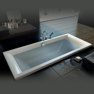 Baignoires Maestro Rectangulaire double dos d'Aquarine