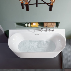 Baignoire semi-îlot Empora de Villeroy & Boch