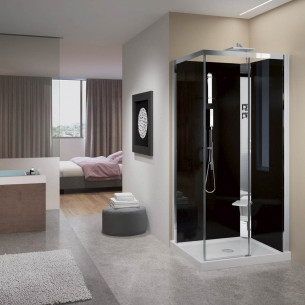 Cabine de douche Crystal A100X80 de Novellini