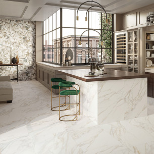 Collection Majestic Pure Selection par Ceramiche Piemme en coloris Magnificent Calacatta