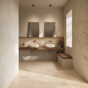 Collection Jerusalem Stone par Cerdomus en coloris Sabbia