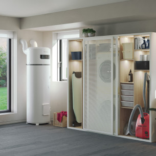 Chauffe-eau thermodynamique sur socle Nuos Plus S2 Wifi FS 