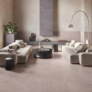 Collection Sixty par Emil Ceramica en coloris Fango 