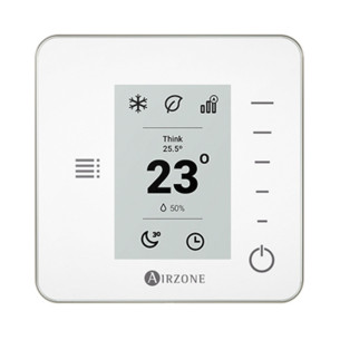 Thermostat Ibpro6 Monochrome Airzone Think Radio Blanc