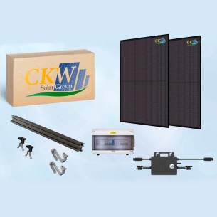 Kit toit tuiles 9kW micro-onduleur