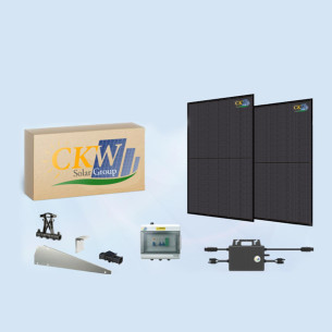 Kit toit plat 3kW micro-onduleur