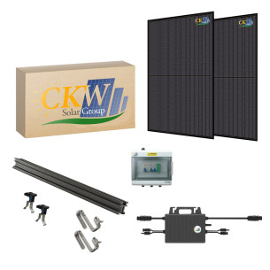 Kit toit tuiles 3kW micro-onduleur