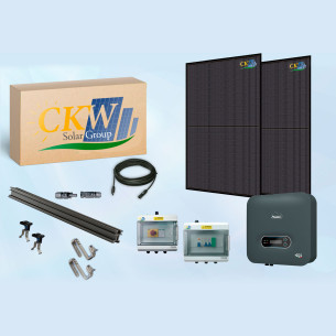 Kit toit tuiles 6kW onduleur