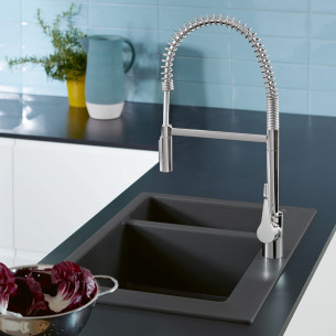 Hansgrohe Aqittura M91 - Mitigeur d'évier avec fonction de filtre