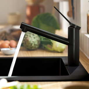 Évier Zesis M33 150 noir mat de Hansgrohe