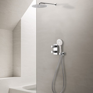 Pack thermostatique TRIVERDE Chromé de Cristina Ondyna