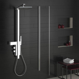 Tête de douche Essebagno Rondo ABS Ø20cm