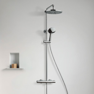 Colonne de douche Aquasphère 2.0 Chromé de Paini