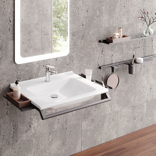 Système de lavabo modulaire par Hewi