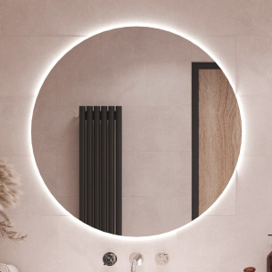 Miroir rond Luna de Trio Lighting for you en 100 cm