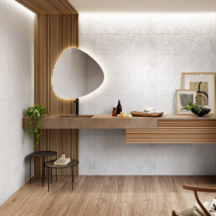Collection Santorini par Metropol en coloris White Pure et décor White Glow