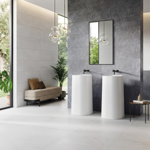 Collection Tylex par Metropol en coloris White et Acéro, décor Acéro
