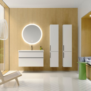 Meuble salle de bain Eqio Smart de Burgbad Blanc mat